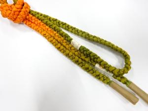 未使用品　正絹　手組帯締め